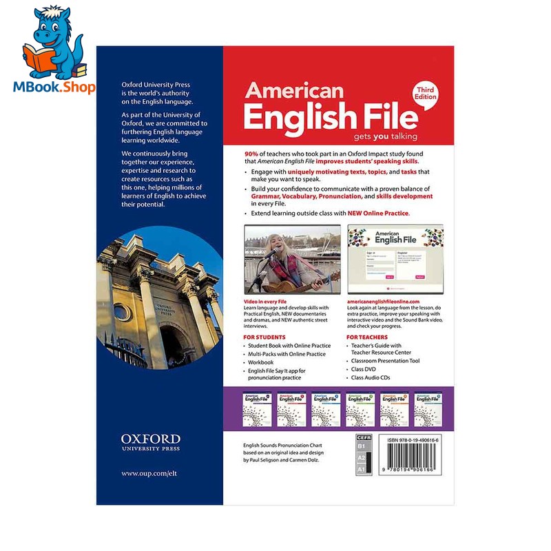 کتاب American English File 1 اثر جمعی از نویسندگان انتشارات Oxford
