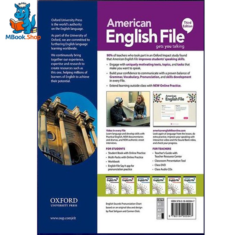 کتاب American English File 3rd Edition Starter اثر جمعی از نویسندگان انتشارات هدف نوین